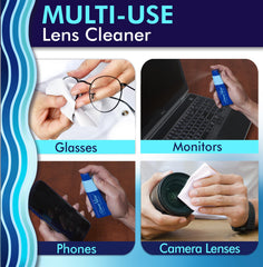 OptiSource Premium microfiber cloth 6x7-1 for gentle lens wipes.