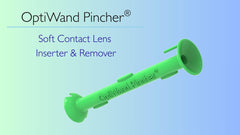 OptiWand Soft-Lens Inserter Grip enhances precision for small eyes.