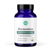 Ora Organic Hormone Balance bottle with label for daily hormonal support and skin health