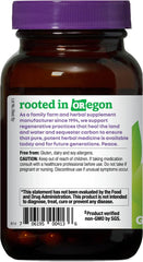Oregon's Wild Harvest Bilberry bottle pouring capsules for easy daily use.