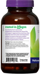 Oregon's Wild Harvest Rhodiola capsules closeup for easy daily use.