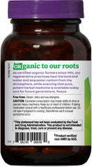 Oregon's Wild Harvest valerian label close-up, emphasizing organic root quality.