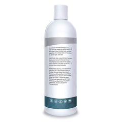 Organic Excellence Wild Mint Conditioner application scene shows lightweight hydration for hair.