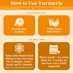 Organic India Turmeric Curcumin label detail showing organic and non-GMO