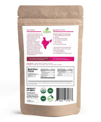 Organic Spice Resource polvo-remolacha-vaso-agua: se disuelve fácilmente para un refresco nutritivo.