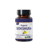 Organic Spree Gokshura tablets front view with organic seal.