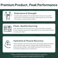 Organics Ocean Krealyte Fusion electrolytes blend supports mineral replenishment after workouts