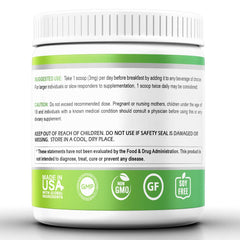 Organoplex Insulin Plant Powder scoop for precise daily dosage.
