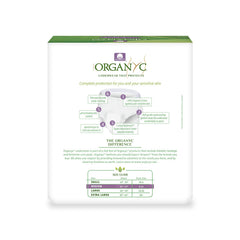 Organyc odor protection core close-up highlighting odor-neutralizing feature.