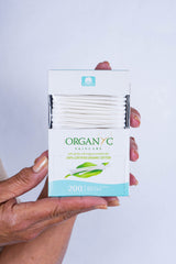 Organyc sustainable production supports an eco-friendly routine with naturally decomposing materials.