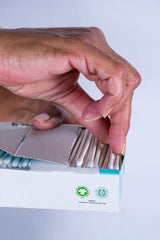 Organyc ultra-absorbent textured swabs provide durability for delicate tasks.
