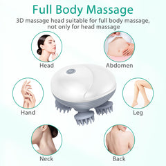 ORIA waterproof pet massager in bath use for wet or dry sessions