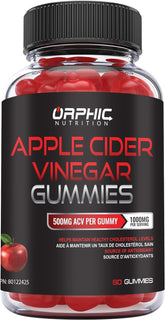 ORPHIC NUTRITION ACV gummies bottle showcases convenient daily use and flavor