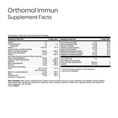 Orthomol Immun tablets inside daily pack show two-component delivery
