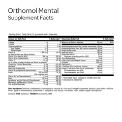 Orthomol Mental capsules array for convenient daily cognitive support.