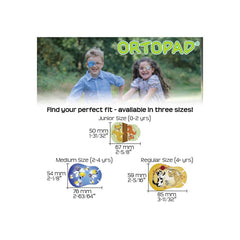 Ortopad packaging showing Italian-made quality for eye patches