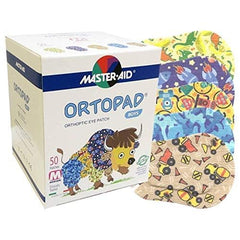 Ortopad individually wrapped patches image, convenient on-the-go use.