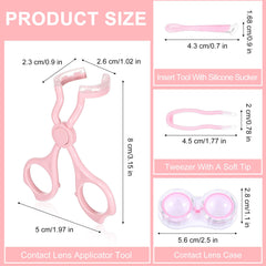 Oruola eye opener for contacts, gentle insertion aid for beginners.