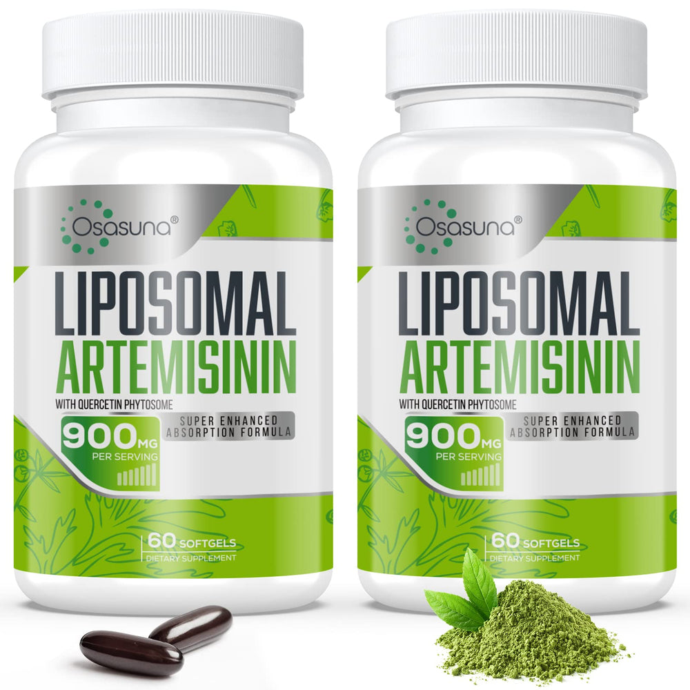 Osasuna liposomal artemisinin bottle highlighting enhanced absorption