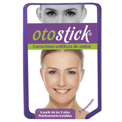 Otostick eight-pack ear correctors for discreet, non-surgical ear shaping.
