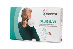 Otovent adult autoinflation device packshot showcasing a drug-free ear pressure aid