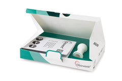 Otovent nasal adaptor and balloon for safe eustachian tube relief