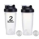 otylzto 2-pack 28 oz shaker bottle front view for protein mixes