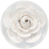 OuMeiben difusor cerámico pasivo blanco Camelia ideal para ambientar escritorio y habitación.