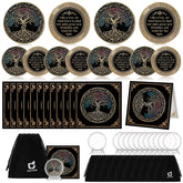 Outus affirmation coin 4cm displayed in its case for milestone reflection.