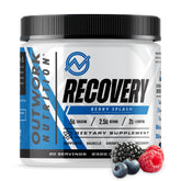 Outwork Nutrition post-workout recovery berry splash tub supports faster recovery after training.
