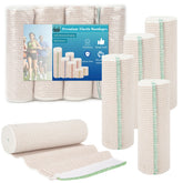 Outzen premium elastic bandage wrap on ankle for stable support