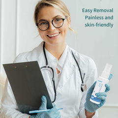 Ovand Ostomy Adhesive Remover Spray removes ostomy adhesive cleanly