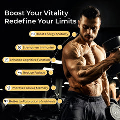 OxyEnergy Shilajit Capsules with 50% fulvic acid for mineral-rich vitality