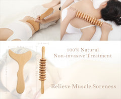 OYAMEQICH cubed massage stick for deep tissue relief and tension release