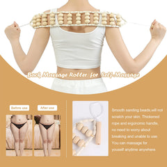 OYHMC Wood Therapy Cubed Massage Stick for precise muscle release.
