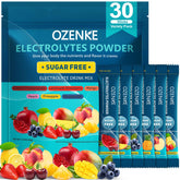 OZENKE electrolytes powder stick cherry pomegranate for fast hydration after workouts