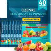 OZENKE lemon lime electrolyte packet for quick hydration and refreshing flavor