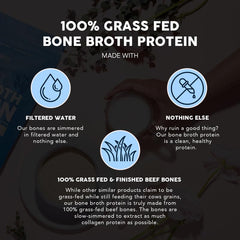 Paleovalley smoothie with bone broth powder provides a gentle protein boost.