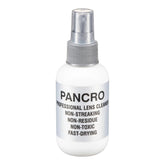 Pancro Professional Lens Cleaner 4oz bottle in spray-action for precise cleaning