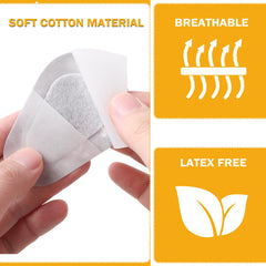 Panelee adhesive eye patches for kids, quickAttach design staying in place