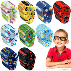 Parche ocular Panelee con 9 estilos, ideal para juegos diarios.