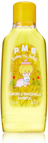 Para Mi Bebe Chamomile Shampoo bottle for gentle daily cleansing of baby's hair.