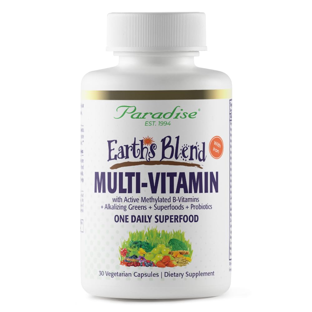 Paradise Herbs Earth’s Blend Mujer-dosis-diaria-capsula para apoyo nutricional diario