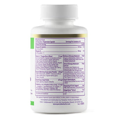 Paradise Herbs Earth's Blend bottle emphasizes probiotic greens base for gut-friendly nutrition.