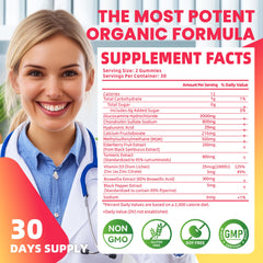 Parhaat gummies jar spill emphasizes easy to chew convenience for daily use