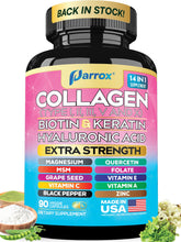 Parrox Collagen Capsules bottle, convenient daily beauty support for skin, hair, and nails.