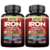 Parrox Elemental-Iron bottle front with 13-in-1 formula for daily nourishment