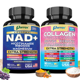 Parrox Forever Young Liposomal NAD bottle image highlighting daily vitality support.