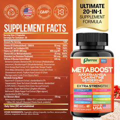 Parrox GLP-1 Booster L-Carnitine capsule close-up