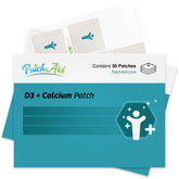 PatchAid D3 Calcium patch pack, ready for daily use